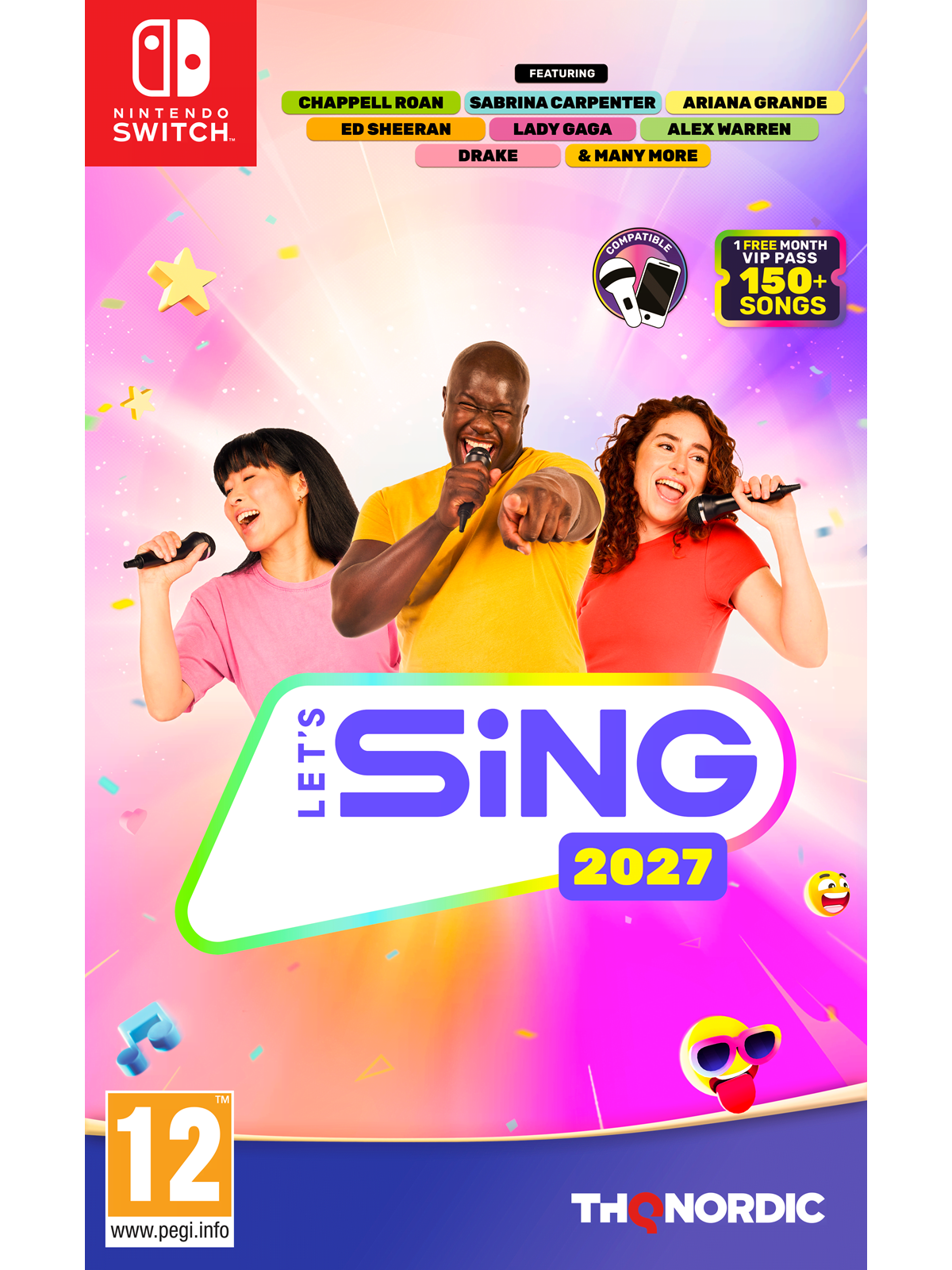 Let's Sing 2027 - Nintendo Switch - Nintendo Switch - Party - PEGI 12