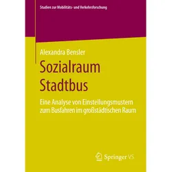 Sozialraum Stadtbus, Fachbücher von Alexandra Bensler