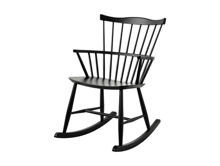 FDB Møbler Chaise à bascule J52G Hêtre RAL 9005