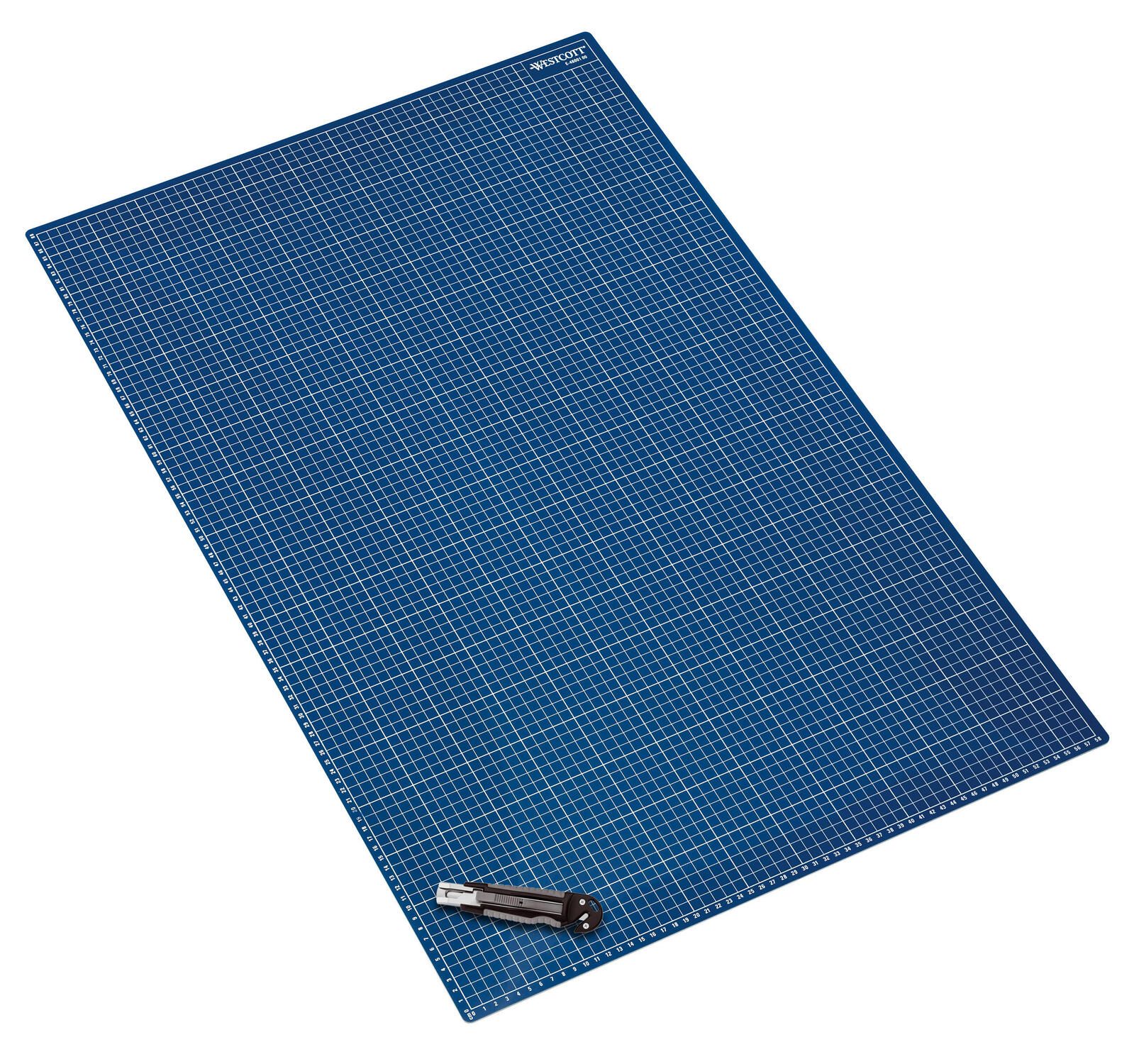 WESTCOTT Schneidematte 90,0 x 60,0 cm blau E-46001 00