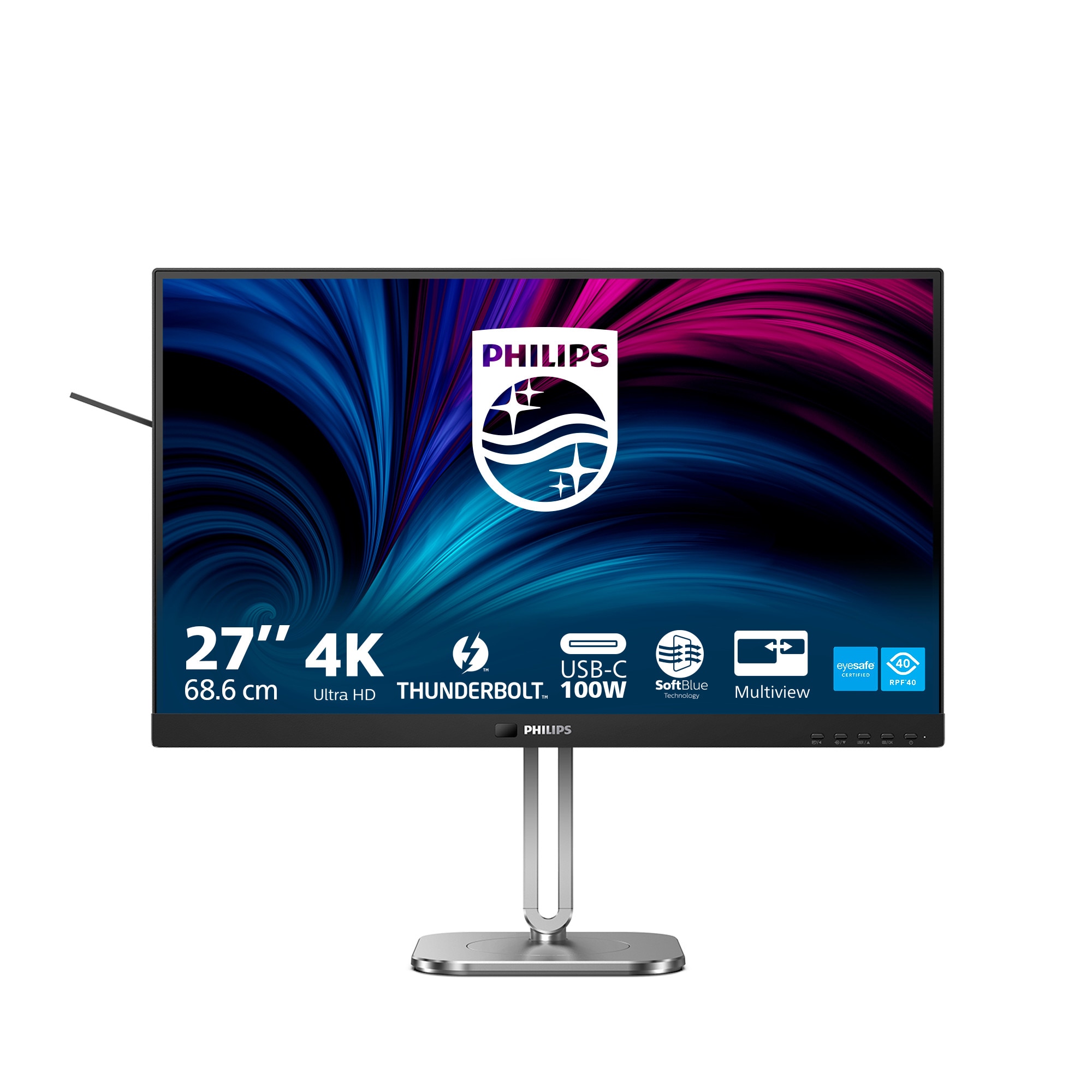 Philips 27B2U6903 27 Zoll 4K (UHD) IPS LED 16:9 60 Hz Office Monitor 27B2U6903/00