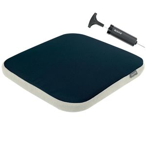 Leitz Balance-Kissen Ergo Active, mit Stoffbezug & Pumpe, 36 x 36 cm, dunkelgrau, bis 150 kg belastbar