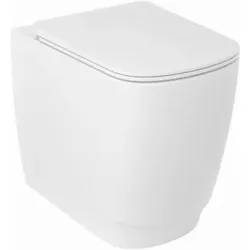 Kludi RESA S Spiralflush-Stand-WC 27WCB0353  55 cm, Universalförmiger Abfluss Mattweiß