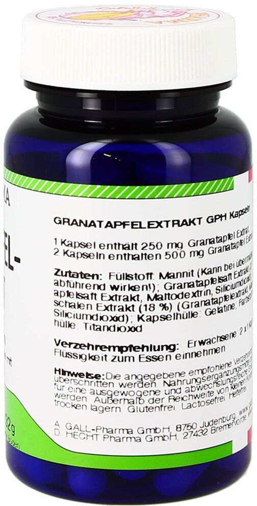 GALL PHARMA Granatapfel Extrakt GPH Kapseln 60 St