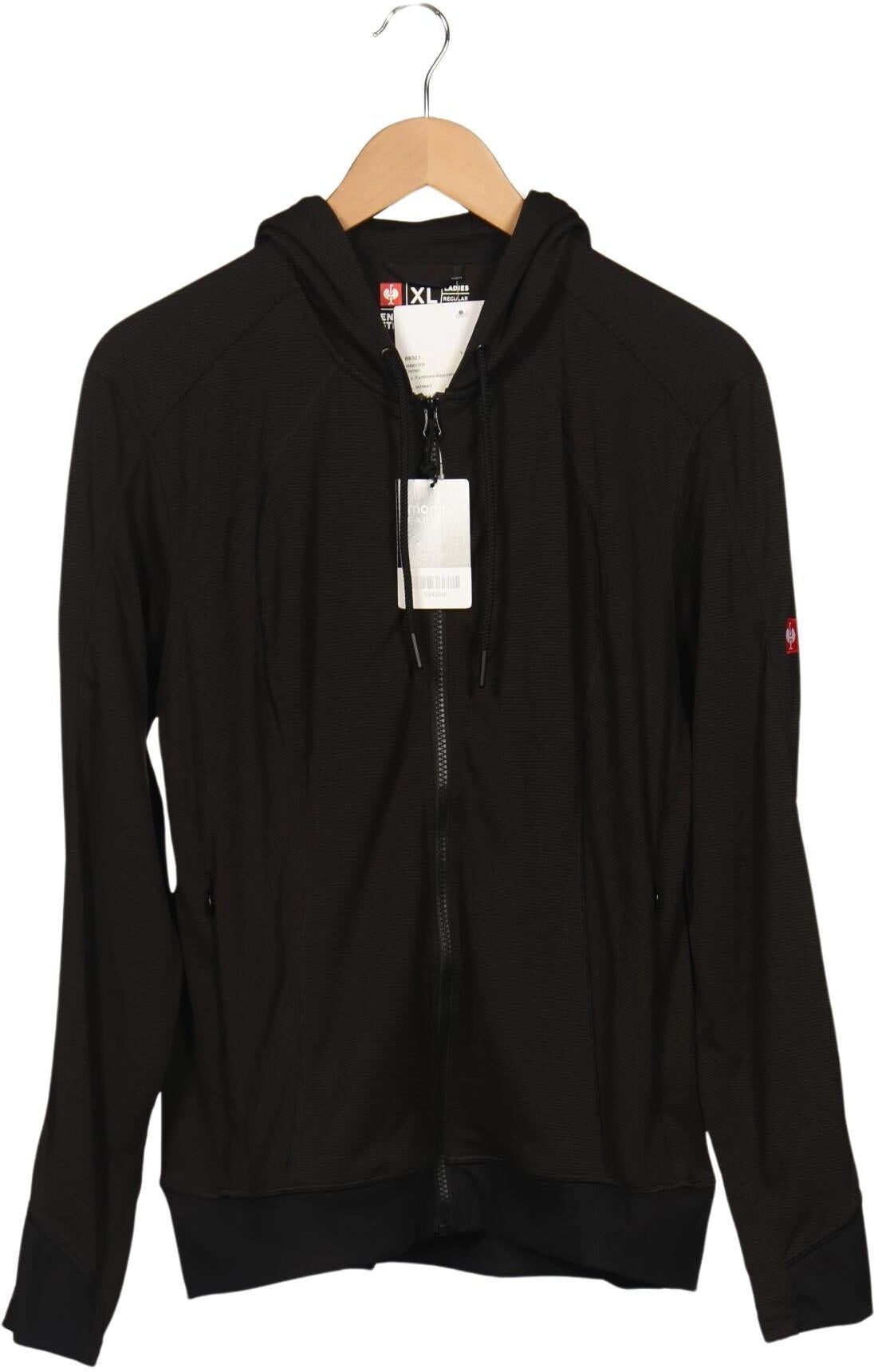 engelbert strauss Damen Kapuzenpullover, Schwarz, Gr. XL, Synthetik - Second Hand