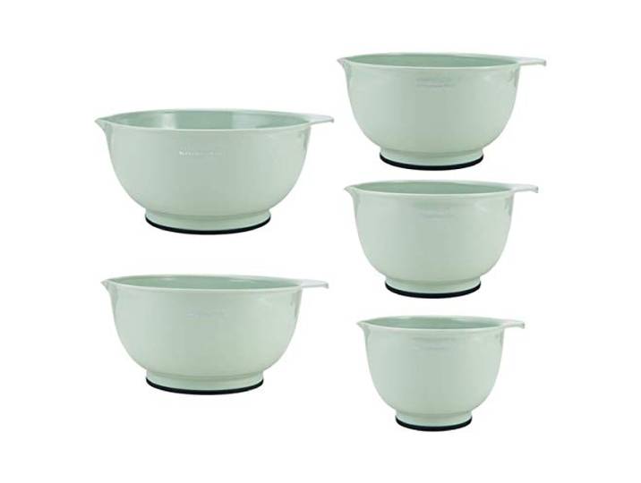 KitchenAid - KE178OSPIA Classic Rührschüsseln, 5 Stück, pistazie