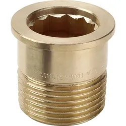 Viega Nippel 3331-439 in R1 1/2 x R1 1/4 Rotguss