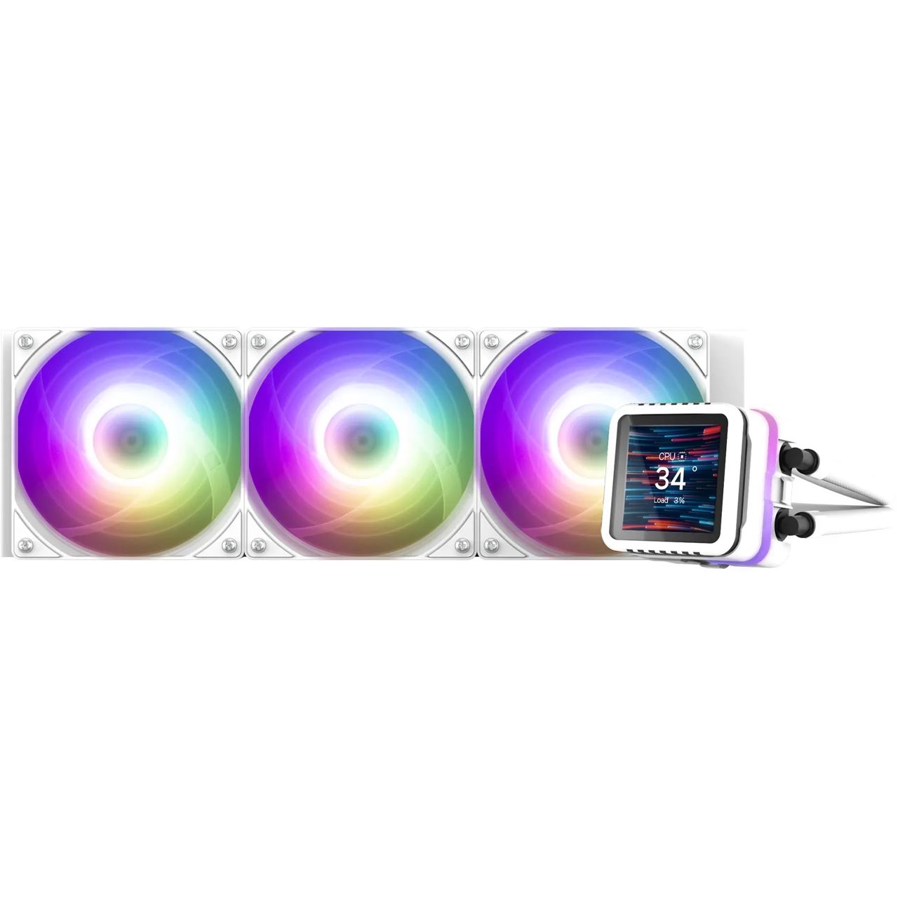 Zalman Alpha2 DS A36 ARGB weiß All-in-One