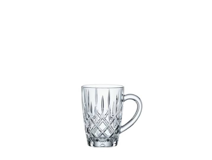 Nachtmann 2-teiliges Kaffeebecher Set, 347 ml, Noblesse Barista, 104907, Kaffeegläser aus Kristallglas, Glastassen für heiße Getränke, spülmaschinenfest