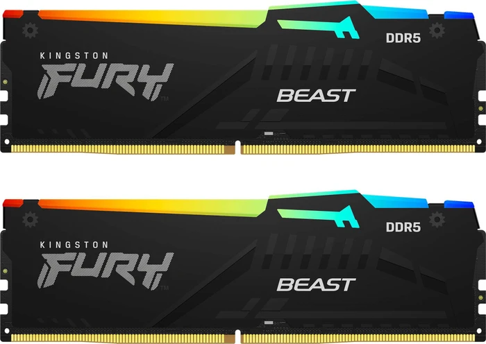 Kingston FURY 32GB KIT DDR5 5600MHz CL36 Beast Black RGB EXPO DDR5