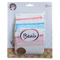 Toi-Toys - Baby Beau Windeln für Babypuppe (3 Stück)
