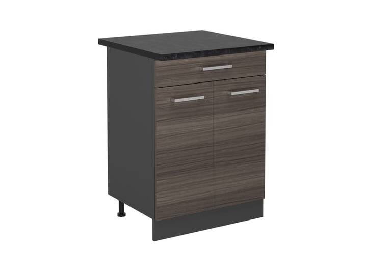 Meuble cuisine R-Line 60cm PT Anthracite Gris noble/Anthracite Vicco 53781