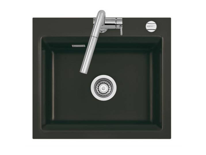 Einbauspüle Kara 57 in Schwarz