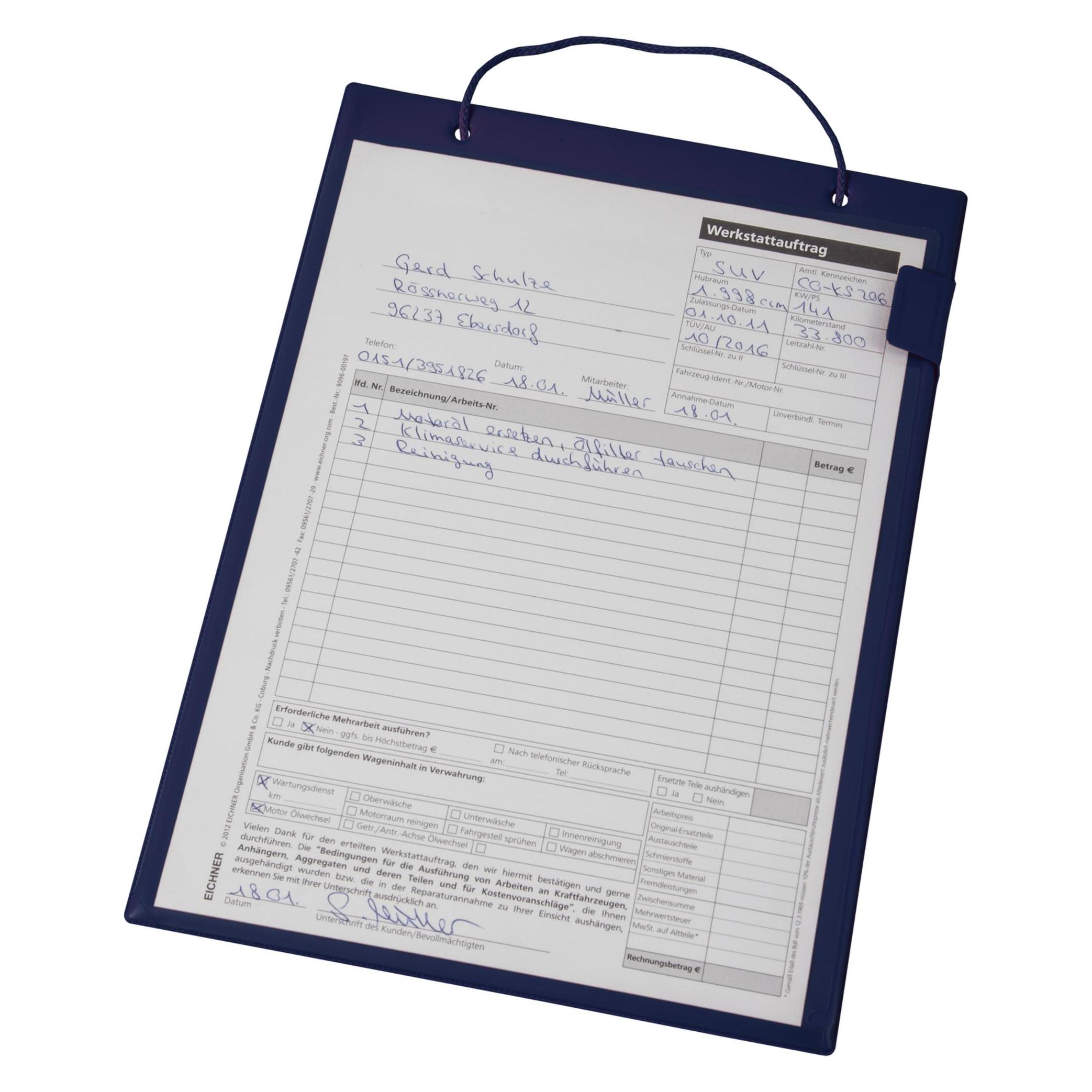 Eichner Auftragstasche (10x) (9015-00285)