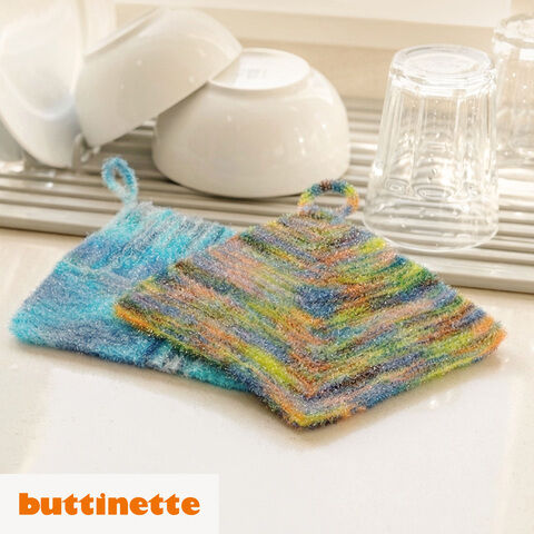 Strickanleitung – Spültücher aus Woll Butt Brush