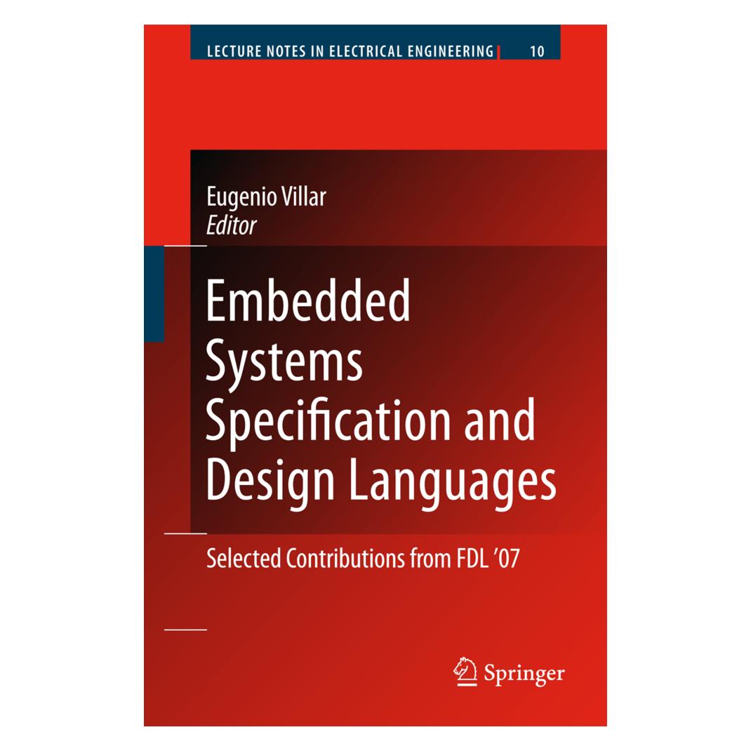 Springer Embedded Systems Specification and Design Languages (Englisch, Softcover, Eugenio Villar) (55378846)
