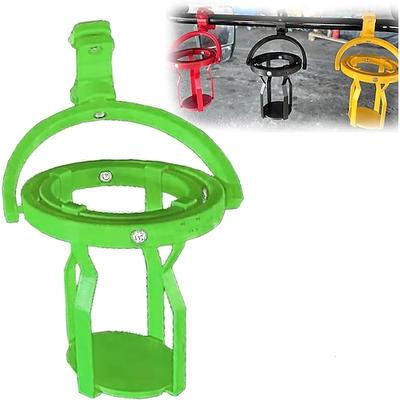 Gyroskopischer Getränkehalter, Gyroskopischer Getränkehalter ohne Verschütten für Traktor, Auto, Fahrrad, Boot, selbstnivellierender Wasserflaschenhalter, verstellbarer Getränkehalter zum Anklipsen