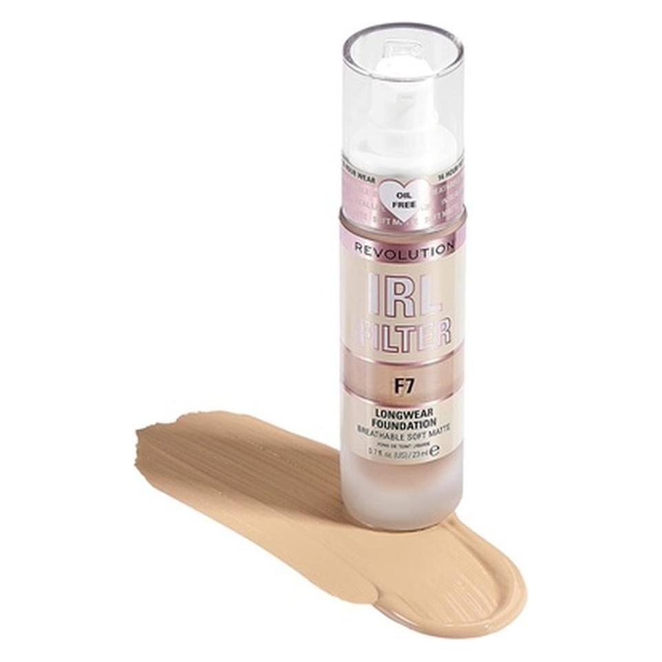 Makeup Revolution IRL Filter Longwear Foundation - Long-lasting makeup 23 ml - (F7) (1186070)
