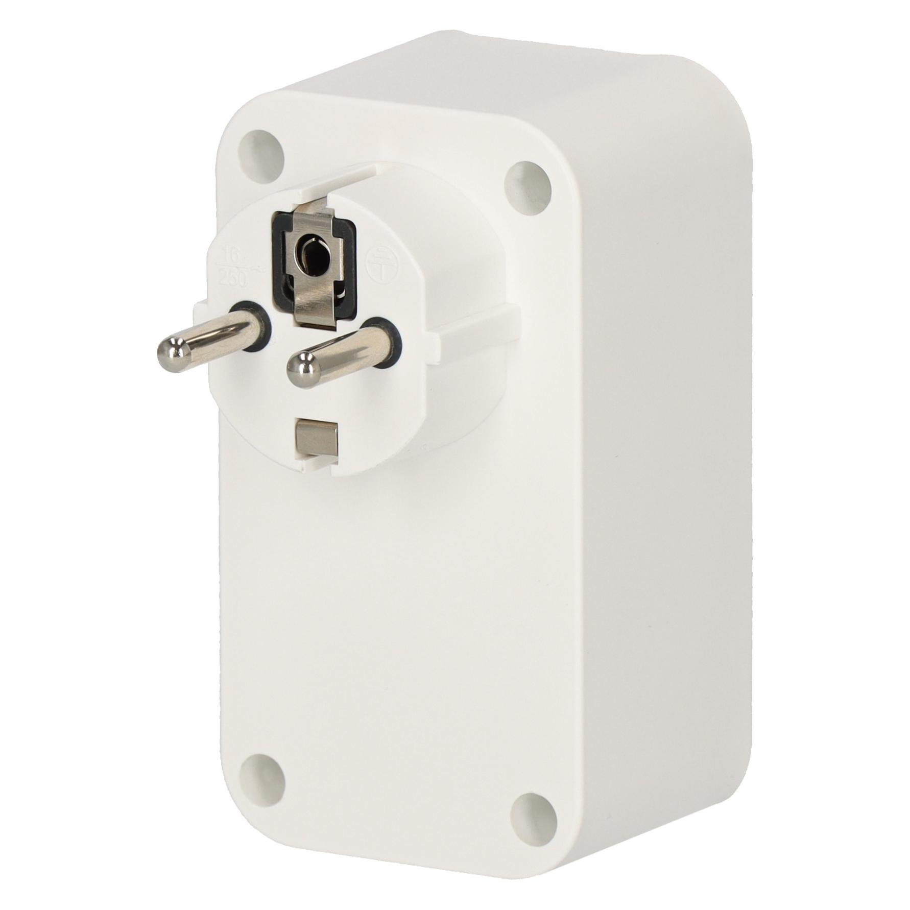 Brennenstuhl Überspannungsschutzadapter 13.500 A USB A und C (1508270)