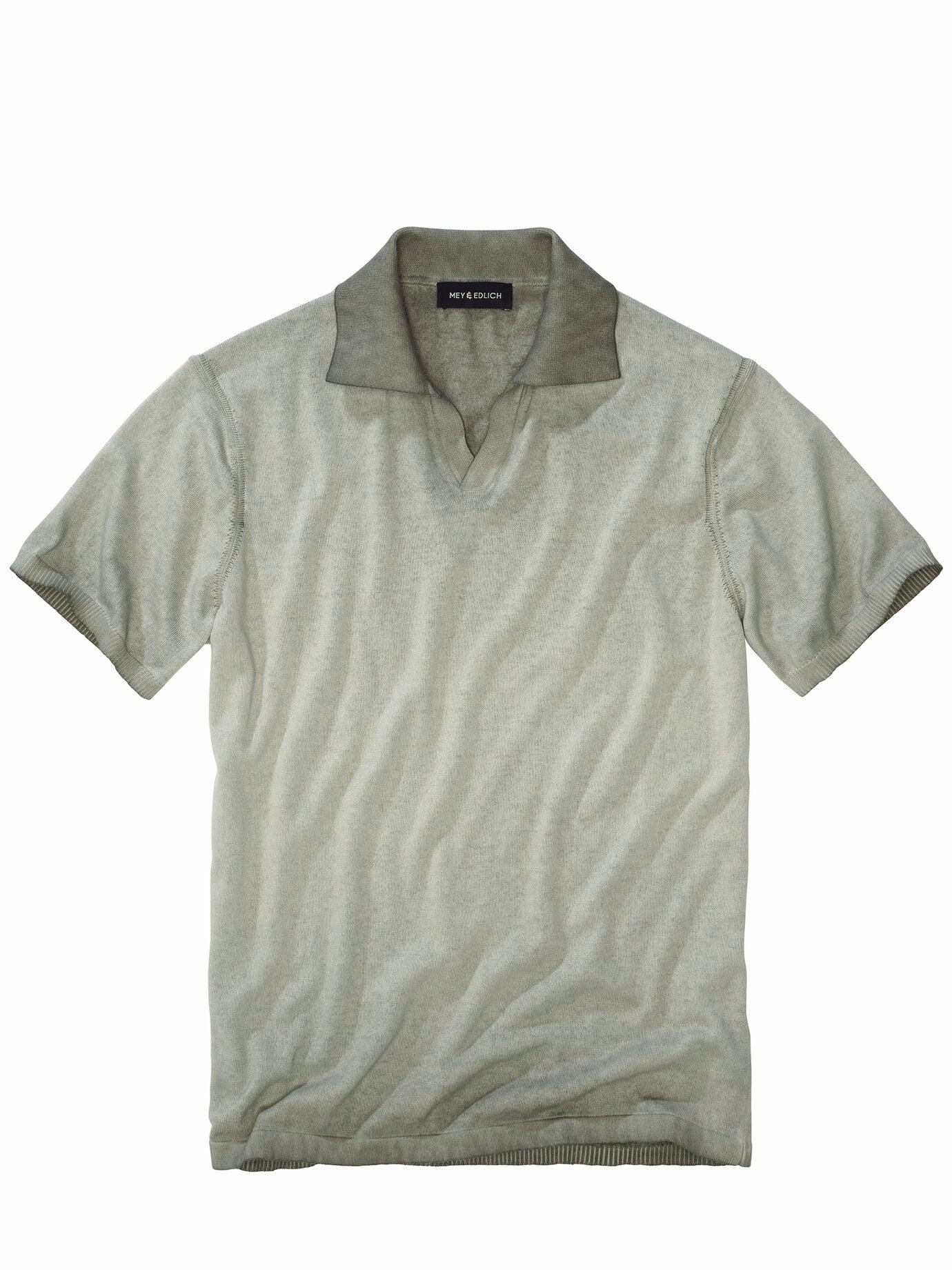 Mey & Edlich Herren Psst-Poloshirt Grün 100 % Baumwolle