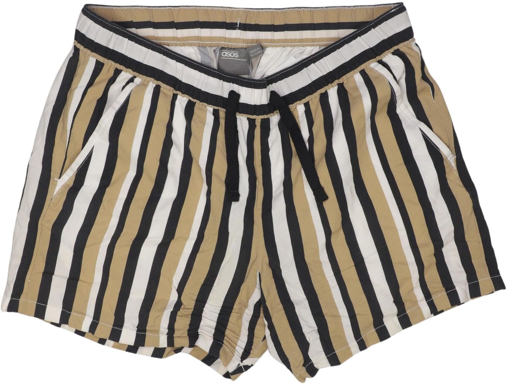 asos Herren Shorts, Mehrfarbig, Gr. W30, Viskose - Second Hand