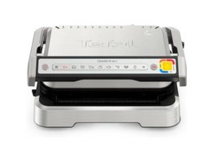 Grill Électrique - Tefal - OptiGrill GC773D10 - 9 Programmes - Pliable - Affichage Niveau de Cuisson
