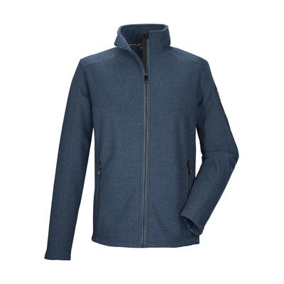 Fleecejacke KILLTEC "KOW 75 MN FLC JCKT", Herren, Gr. S, blau (dunkelblau), Obermaterial: 100% Polyester.Futter: 100% Polyester, Jacken Fleecejacke, Killtec Herren Fleecejacke, vielseitig, Zipper-Taschen, Kinnschutz