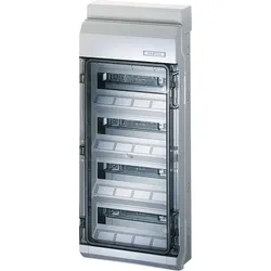 HENSEL Automatengehäuse Aufputz 4x12TE Kunststoff KV 4548 IP54 295x708x129mm ET93mm
