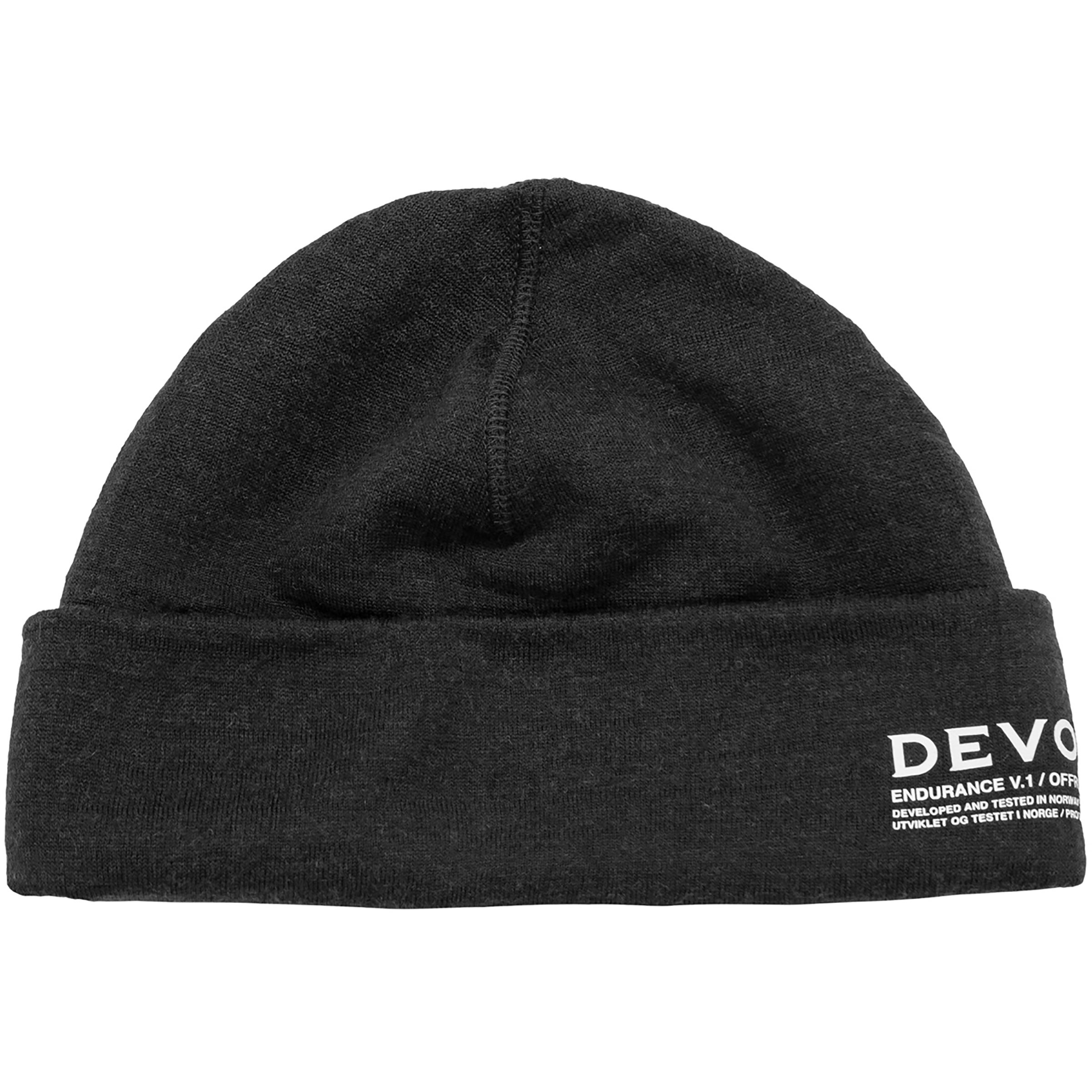 Devold Endurance Merino Mützen & Beanies schwarz Größe 58 Trekking Schnell trocknend Merinowolle