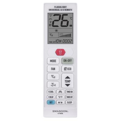 Universal Air Conditioner Remote Control With LCD Display & Smart Memory Function Universal Air Conditioner Remote Control With LCD Display & Smart Memory Function