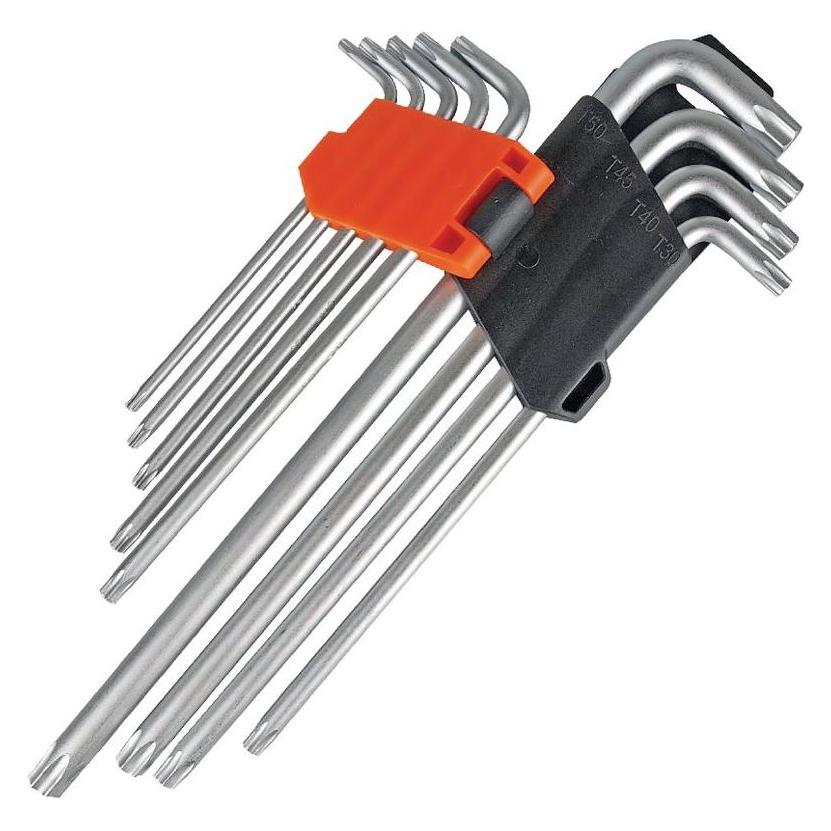 Kendo Winkelstiftschlüsselsatz für TORX-Schrauben extra lang (57925780)