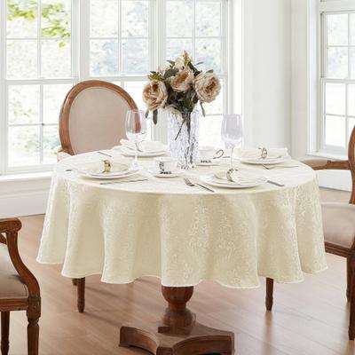Threadmade Caiden Elegance Damask Tablecloth