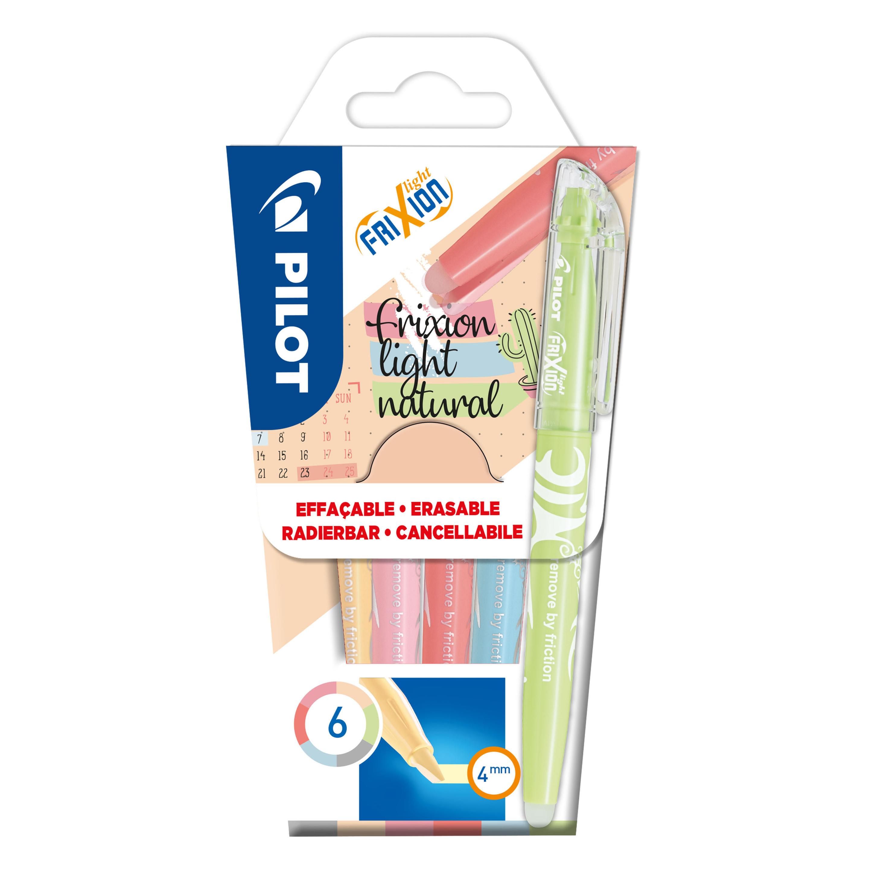 Pilot Textmarker FriXion Light Natural Colors (6x) (170.007.97)