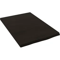 vidaXL Wandregal Dunkelbraun 40x60x2 cm Massivholz Eiche Behandelt
