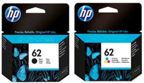 HP 62 Pack cartucho de tinta negro + color