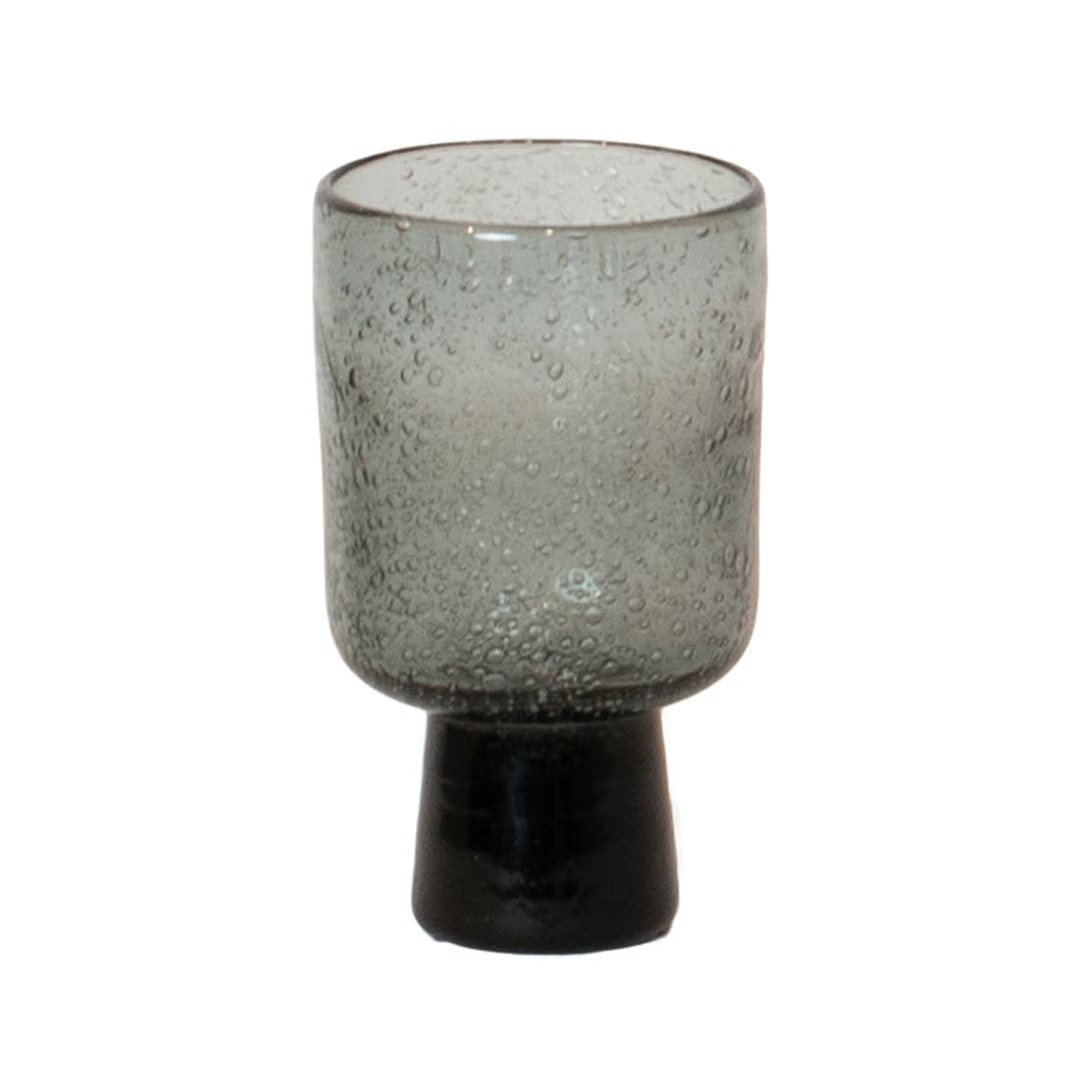 Olsson & Jensen Bari glas op voet Grijs
