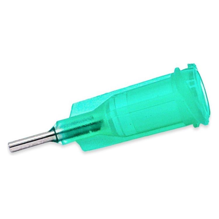 OKI Dosiernadel 0,5", gerade, Gauge 18, grün, spitzenform gerade (72704084)