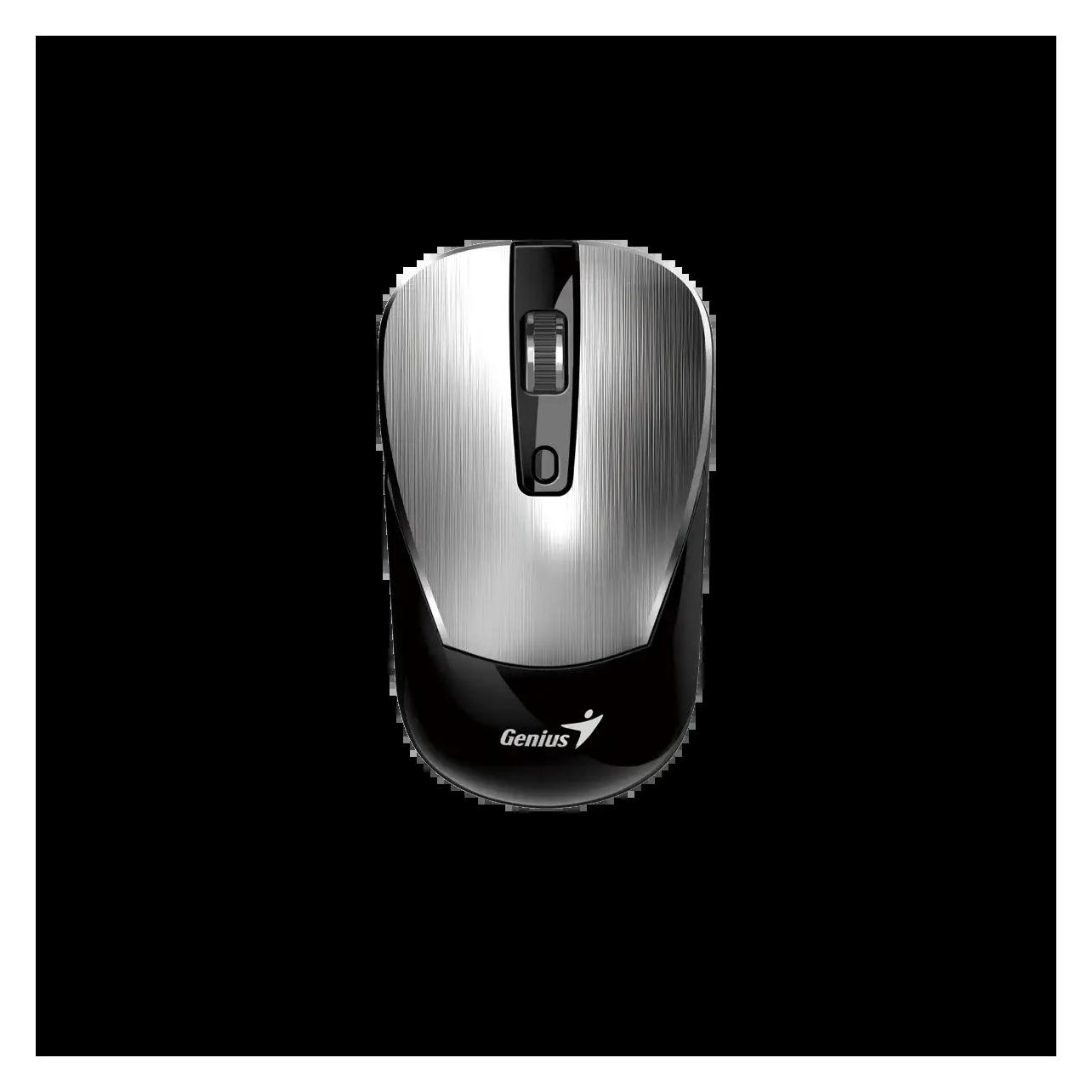 Genius NX-7125 silber / Optische Funkmaus / 1200 dpi / Copilot / 4 Tasten (Kabellos) (31030044402)