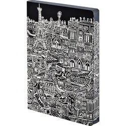 Graphic Cities Paris Gepunktetes Notizbuch L 256 Seiten 120 g/m2
