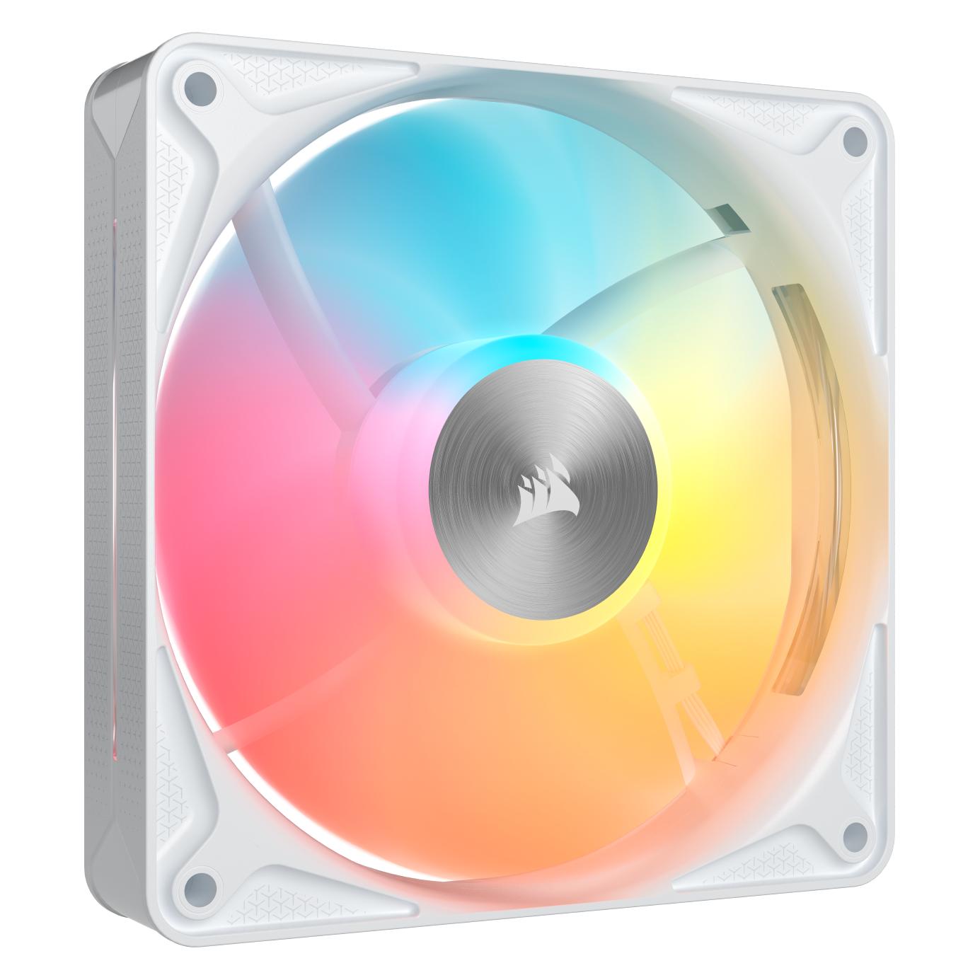 Corsair RS120 II ARGB Weiss, 120-mm-ARGB-Lüfter, Einzelpackung (120 mm, 1x) (CO-9051070-WW)