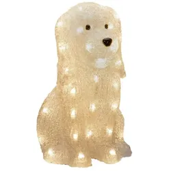 Konstsmide Weihnachtsbeleuchtung  LED Acryl Hund sitzend