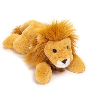 Teddy Hermann 90477 - Löwe liegend, Stofftier, Kuscheltier, 33 cm