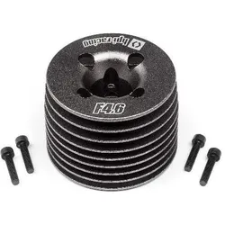HPI Aluminium heatsink head (Gunmetal/F4.6 V2)