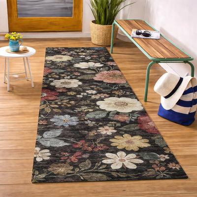 Addison Rugs Machine Washable Indoor/ Outdoor Floral Cheri Chantille Rug