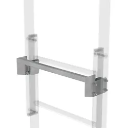 Günzburger Steigtechnik Ausstiegstritt Stahl-verzinkt 520 mm Spaltbreite 100 mm - 063966