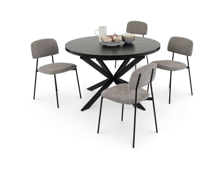 ESSGRUPPE TOLEDO 5er Set schwarz