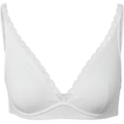 Tchibo - Soft-BH aus Rippe - Damen - Gr. 80A - weiß
