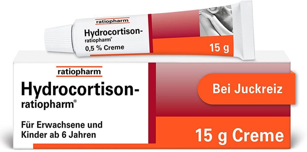 Hydrocortison-ratiopharm Hydrocortison ratiopharm 0,5%, Creme 15g