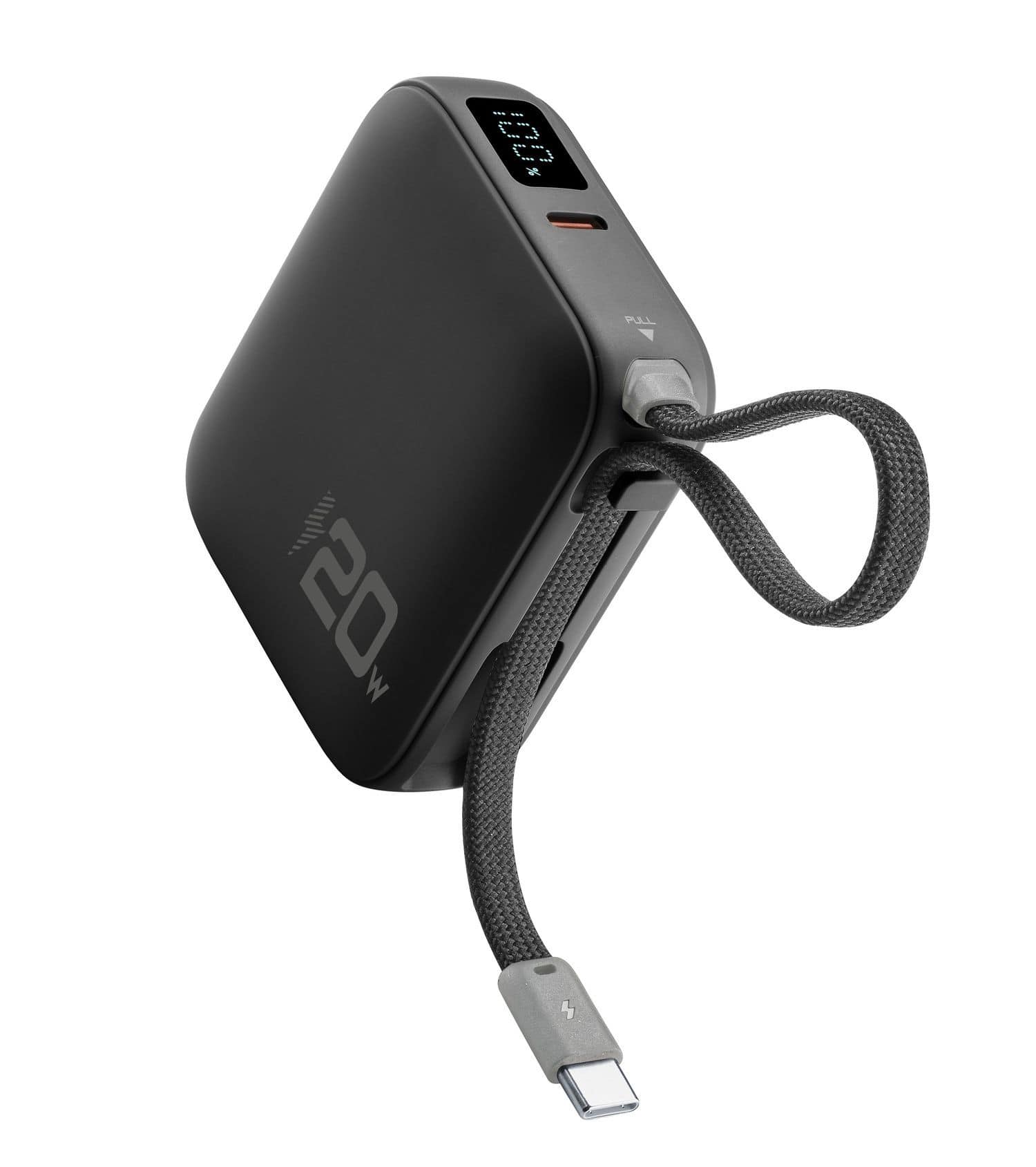 Cellular Line Pocket 10000 mAh Powerbank USB Typ-C (Schwarz) PBPOCKET10000K