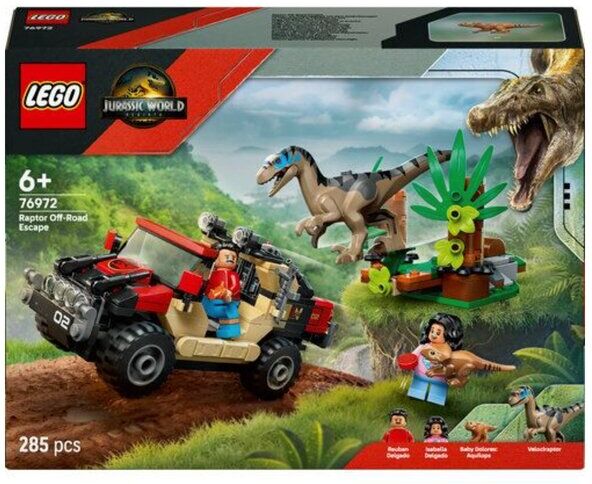 Lego TODO TERRENO RAPTOR 76972